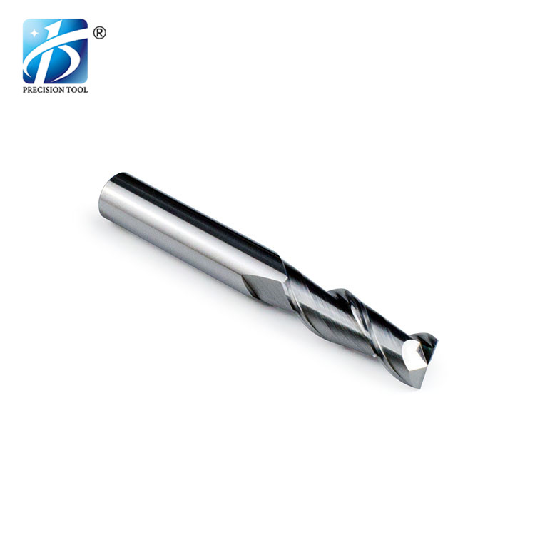 HRC55, 2 Flute, Solid Carbide Endmill, Square End, for Aluminum Processing