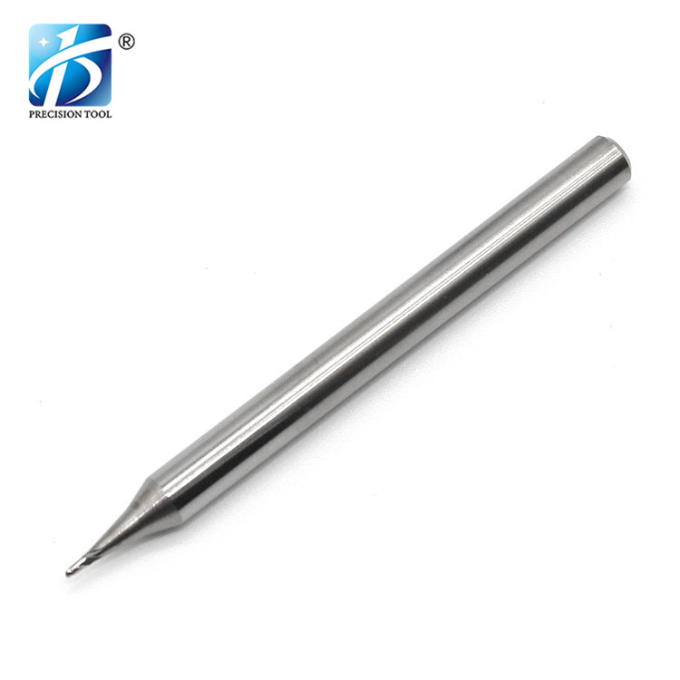 HRC55, 3 Flute, Solid Carbide Endmill, Micro Diameter，Square End, for Aluminum Processing