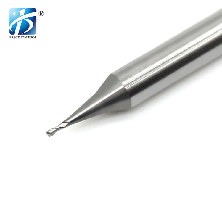 HRC55, 3 Flute, Solid Carbide Endmill, Micro Diameter，Square End, for Aluminum Processing