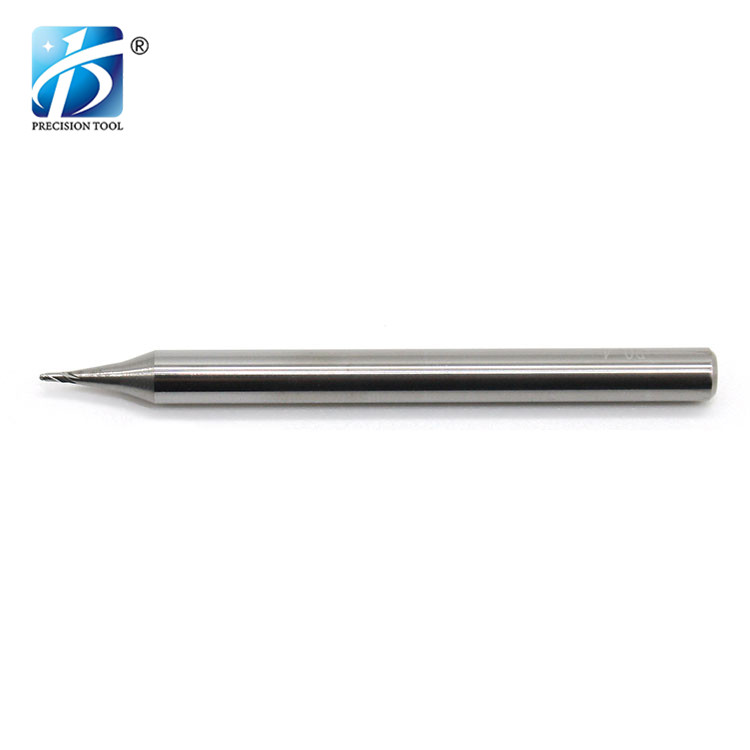 HRC55, 3 Flute, Solid Carbide Endmill, Micro Diameter，Square End, for Aluminum Processing