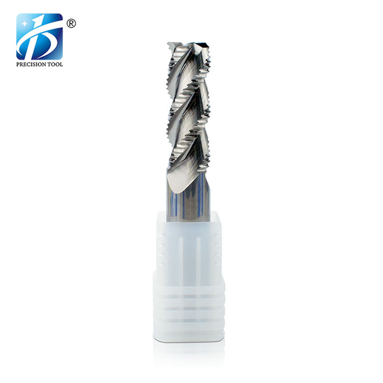 HRC55, 3 Flute, Solid Carbide Endmill, Rough Milling Endmill, for Aluminum Processing