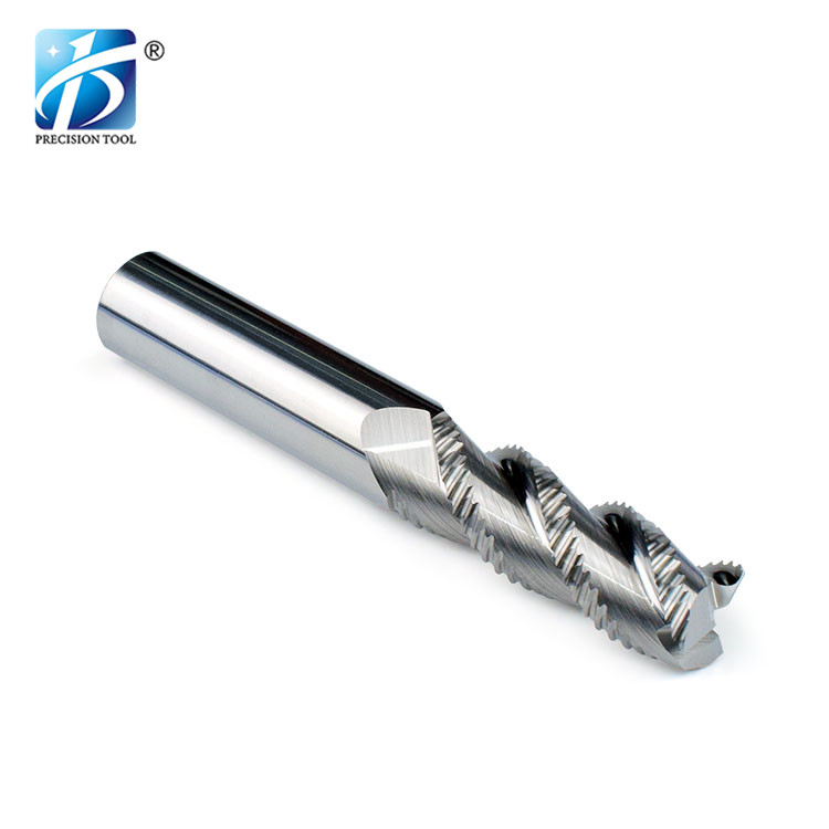 HRC55, 3 Flute, Solid Carbide Endmill, Rough Milling Endmill, for Aluminum Processing