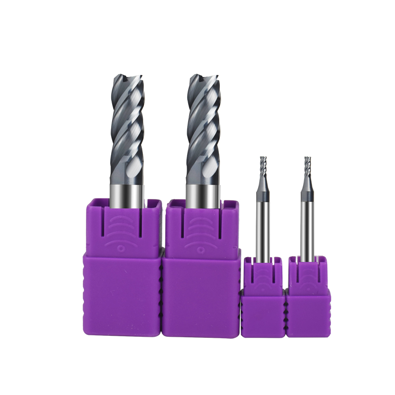 Baoke High Hardness End Mills Square Endmill Cutter Milling Cutter for Stainless Steel Tungsten Carbide