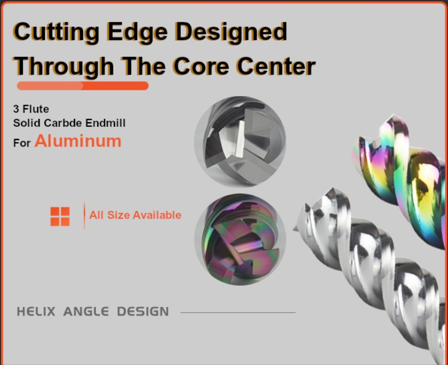 HRC55 Endmill For Aluminum