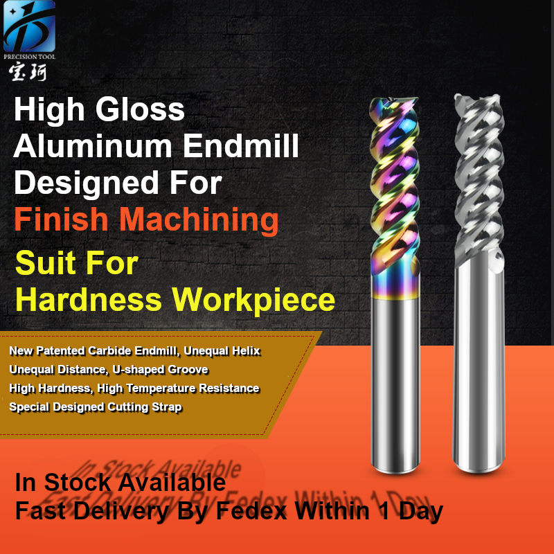 HRC55 Endmill For Aluminum