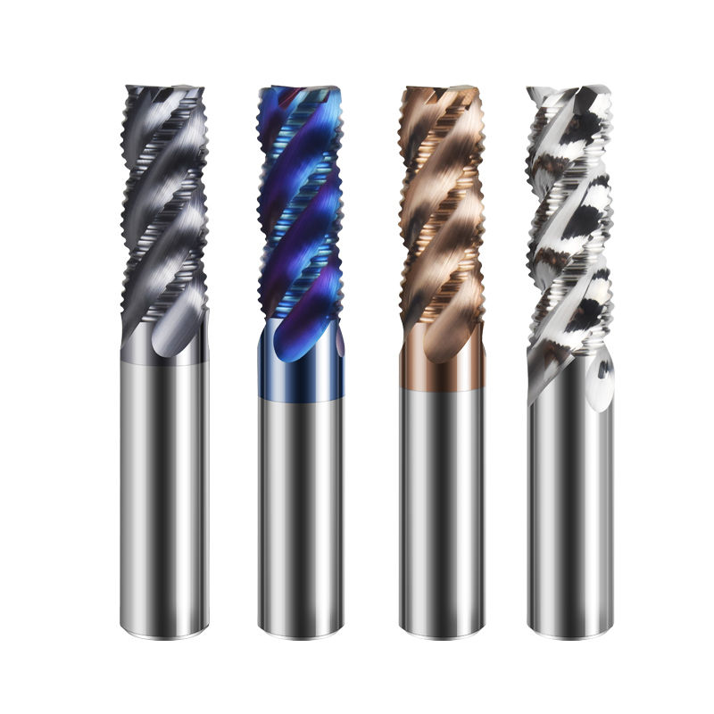 HRC55, 3 Flute, Solid Carbide Endmill, Rough Milling Endmill, for Aluminum Processing